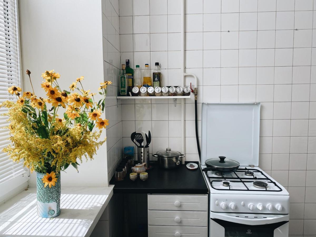 Entire 2-Bedroom Authentic Flat キエフ エクステリア 写真